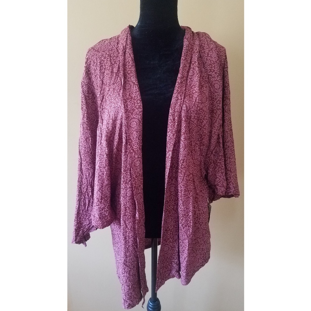 NWT - Convertible Cardigan Kimono Duster